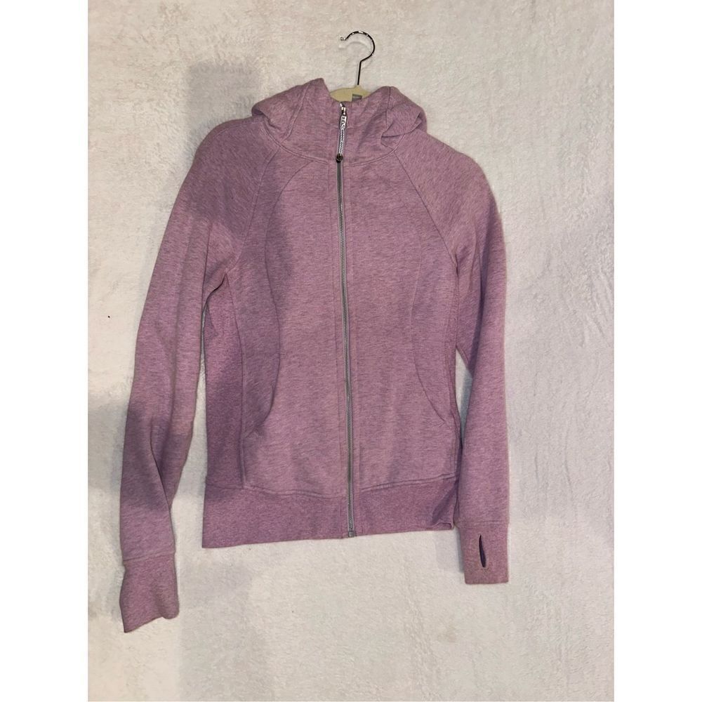 Size 2 LuLuLemon light purple workout jacket zip up